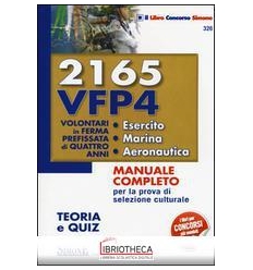 326 2165 VFP4 - VOLONTARI IN FERMA PREFI