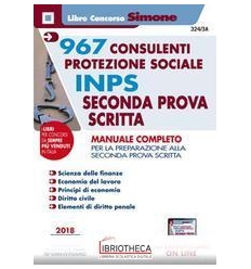 324/3A 967 CONSULENTI PROTEZIONE SOCIAL