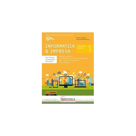 INFORMATICA E IMPRESA ED. GIALLA 1 ED. MISTA