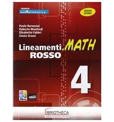 LINEAMENTI.MATH ROSSO EDIZIONE RIFORMA 4