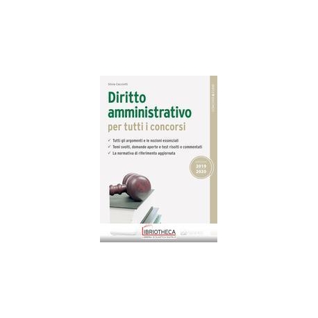 DIRITTO AMMINISTRATIVO PER TUTTI I CONCORSI