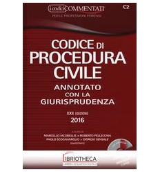 CODICE PROCEDURA CIVILE COMMENTATO 2016