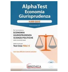 ECONOMIA GIURISPR. 4.000 QUIZ