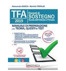 TFA 2019 - DOCENTI DI SOSTEGNO SCUOLA DELL'INFANZIA