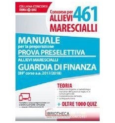 461 ALLIEVI MARESCIALLI GUARDIA FINANZA