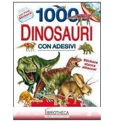 ADESIVI CON 1000 DINOSAURI