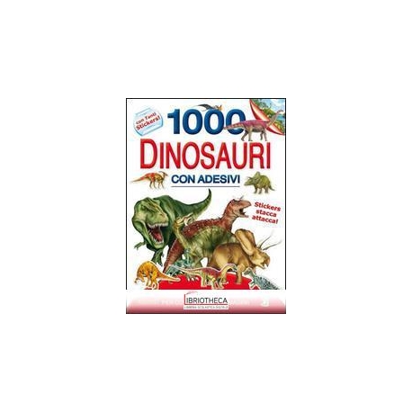 ADESIVI CON 1000 DINOSAURI