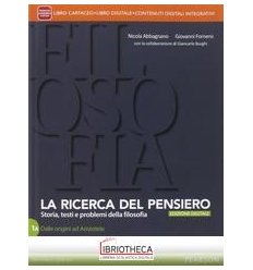 RICERCA DEL PENSIERO ED. DIGITALE 1A+1B ED. MISTA