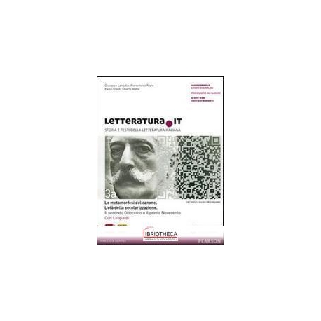 LETTERATURA IT ED. LICEI 3A+3B