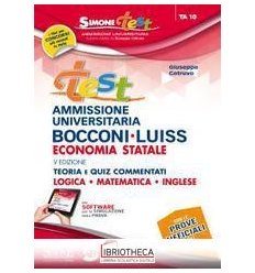 TA10 TEST AMMISSIONE UNIVERSITARIA BOCCO