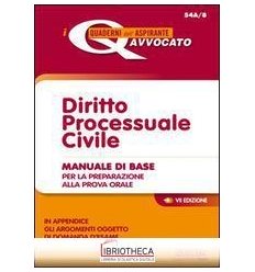 DIRITTO PROCESSUALE CIVILE