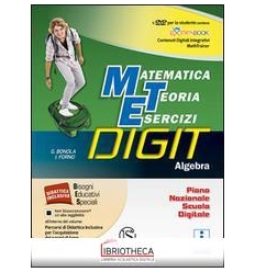 MATEMATICA TEORIA ESERCIZI DIGIT ED. MISTA