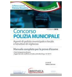 CONCORSO POLIZIA MUNICIPALE. AGENTI DI POLIZIA E LOC