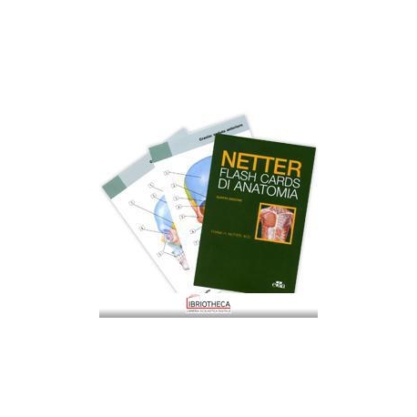 NETTER FLASH CARDS DI ANATOMIA