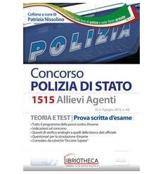 CONCORSO POLIZIA DI STATO. 1515 ALLIEVI AGENTI. TEOR