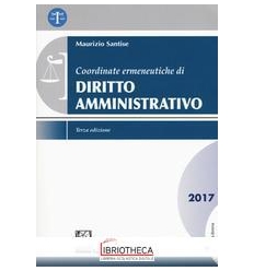 COORDINATE ERMENEUTICHE DI DIRITTO AMMINISTRATIVO -