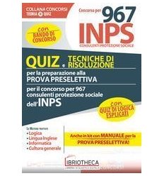 967 INPS QUIZ PROVA PRESELETTIVA