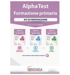 ALPHA TEST FORMAZIONE PRIMARIA KIT DI PREPARAZIONE