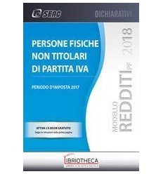 Modello redditi 2018. Pers fisiche non t