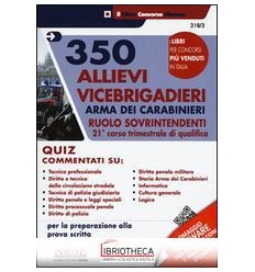 350 ALLIEVI VICEBRIGADIERI ARMA CARABINIERI(318/3)