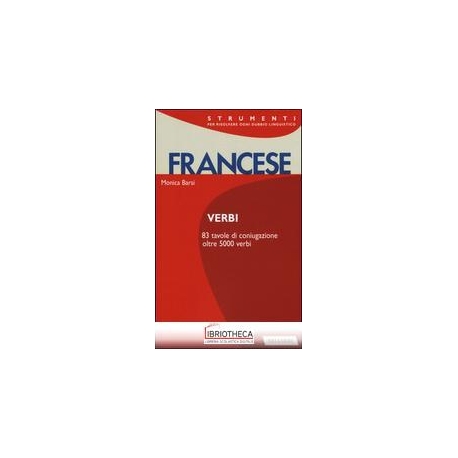 FRANCESE. VERBI