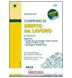 COMPENDIO DI DIRITTO DEL LAVORO 2015