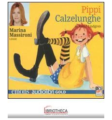 PIPPI CALZELUNGHE LETTO DA MARINA MASSIRONI. AUDIOLI