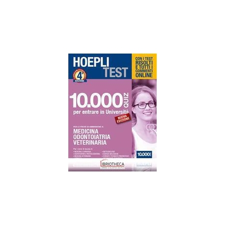 HOEPLI TEST 10000 QUIZ MEDICINA