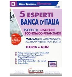 345/3B 5 ESPERTI BANCA D'ITALIA-PROF.B