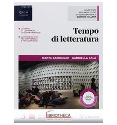 TEMPO DI LETTERATURA SET MAIOR 3 ED. MISTA