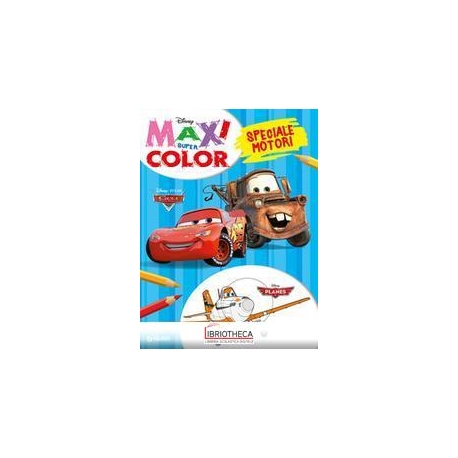 MAXI SUPERCOLOR - PLANES/CARS. SPECIALE MOTORI