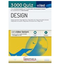 EDITEST. DESIGN. 3000 QUIZ. RACCOLTA DI ESERCIZI SUD