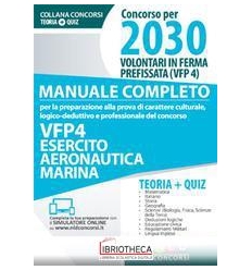 CONCORSO PER 2030 VOLONTARI IN FERMA PREFISSATA (VFP