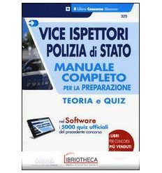 VICE ISPETTORI POLIZIA DI STATO- MAN. COMPL.(325)