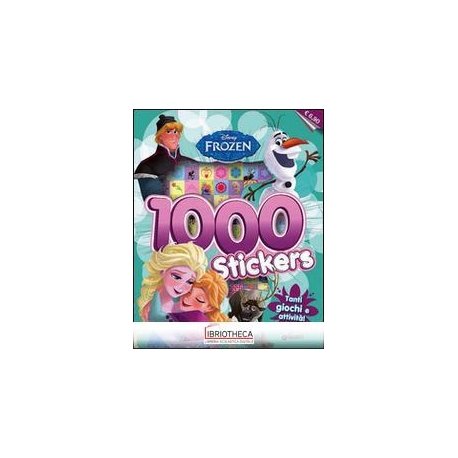 500/1000 STICKERS - FROZEN. 1000 STICKERS