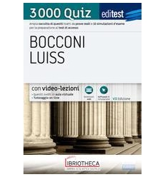 EDITEST. BOCCONI LUISS. 3000 QUIZ. AMPIA RACCOLTA DI