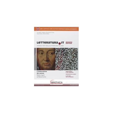 LETTERATURA IT ED. DIGITALE 1 ED. MISTA