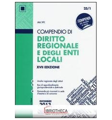 COMPENDIO DI DIRITTO REGIONALE E DEGLI E