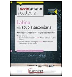 CC4/22 LATINO NELLA SCUOLA SECONDARIA. MANUALE PER L