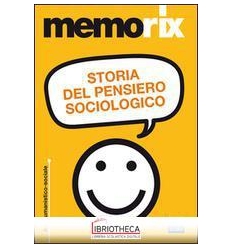 STORIA DEL PENSIERO SOCIOLOGICO