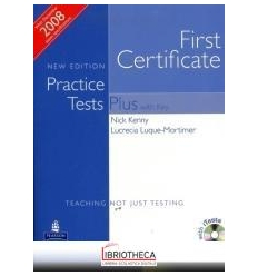 FIRST CERTIFICATE PRACTICE TEST PLUS