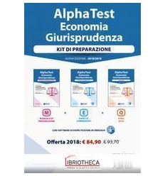 ECONOMIA GIURISP. KIT 3 LIBRI