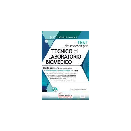 I TEST CONC. TECNICO DI LABOR.