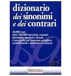 DIZIONARIO DEI SINONIMI E DEI CONTRARI