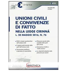 LEX11 UNIONI CIVILI E CONVIVENZE DI FATT