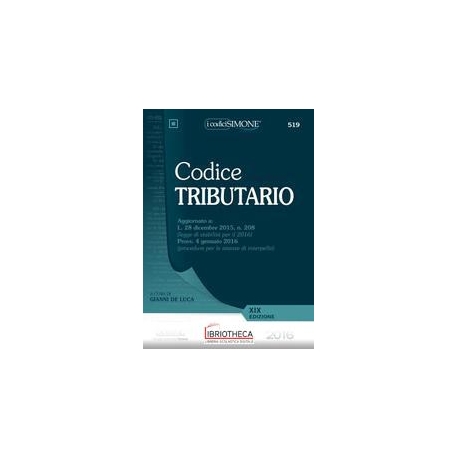 CODICE TRIBUTARIO 2017 (519)