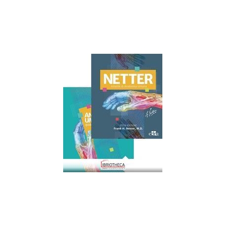 NETTER ATLANTE ANATOMIA UMANA + QUADERNO