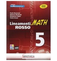 LINEAMENTI.MATH ROSSO EDIZIONE RIFORMA 5