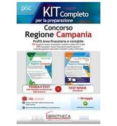 KIT CONCORSO ISTRUTTORI CONTABILI E FUNZIONARI REGIO