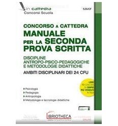 526/CF CONCORSO A CATTEDRA MANUALE PER L